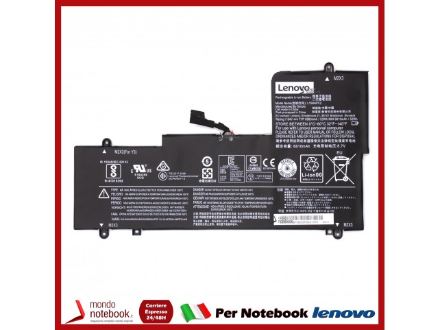 Batteria Originale LENOVO Yoga 710-14ISK 710-15ISK 710-14IKB 710-15IKB L15L4PC2
