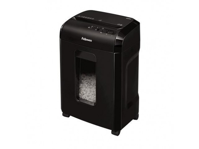 Fellowes 4630601 Powershred 10M Paper Shredder  Micro-Cut Shredding Black