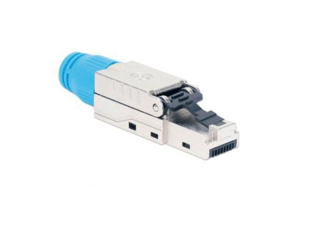 Lanview LVN125465-CAT8.1 RJ45 STP plug Cat8.1 for  AWG22-24 solid/stranded