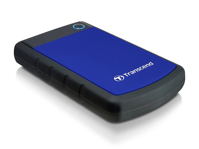 Transcend TS2TSJ25H3B 2TB STOREJET 2.5IN PORTABLEHDD  USB 3.0 BLUE