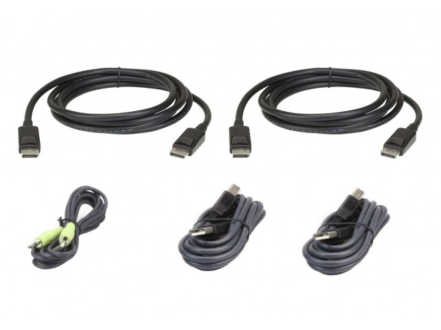 Aten 2L-7D03UDPX5 CABLE KIT DUAL  DisplayPort 1.2 /USB/SP