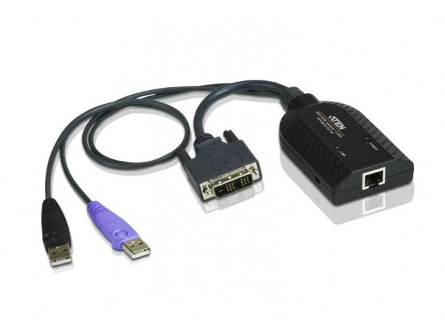 Aten KA7166-AX DVI USB Virtual Media  KVM Adapter Cable with