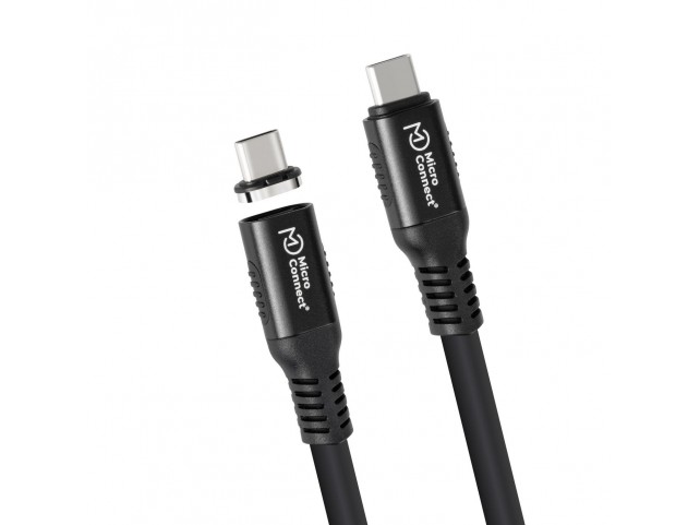 MicroConnect MC-LS-USB4CC1.0 Premium USB4 liquid silicone  magnetic cable 40Gbps 240W