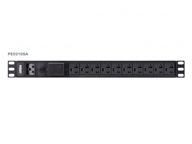 Aten PE0210SG-AT-G 1U 16A 10Port Basic PDU  