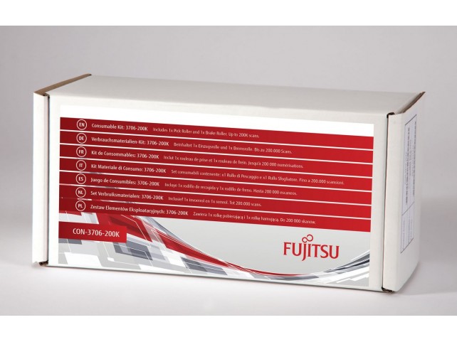 Fujitsu CON-3706-200K Scanner Consumable Kit  x x New Retail x x