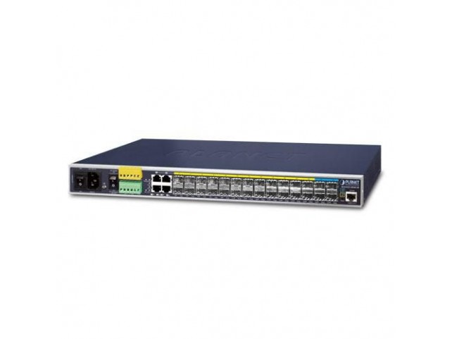 Planet IGS-6325-20S4C4X IP30 19 Rack Moun Ind. L3 Man  Core Ethernet Switch 24x