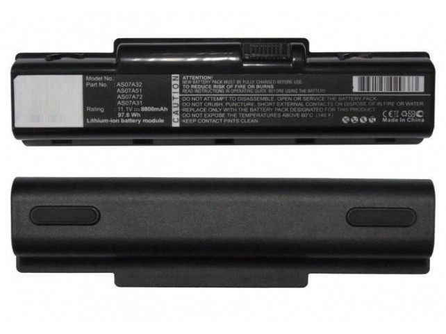 CoreParts MBXAC-BA0040 Laptop Battery for Acer 98Wh  Li-ion 11.1V 8800mAh Black