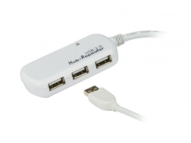 Aten UE2120H USB 2.0 4-Port Hub  with extension cable