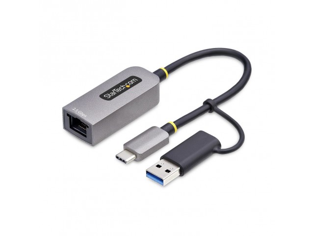 StarTech.com U2GA-USB-C-ETHERNET 2.5Gbe Usb-C To Ethernet  Adapter With Usb-A Converter