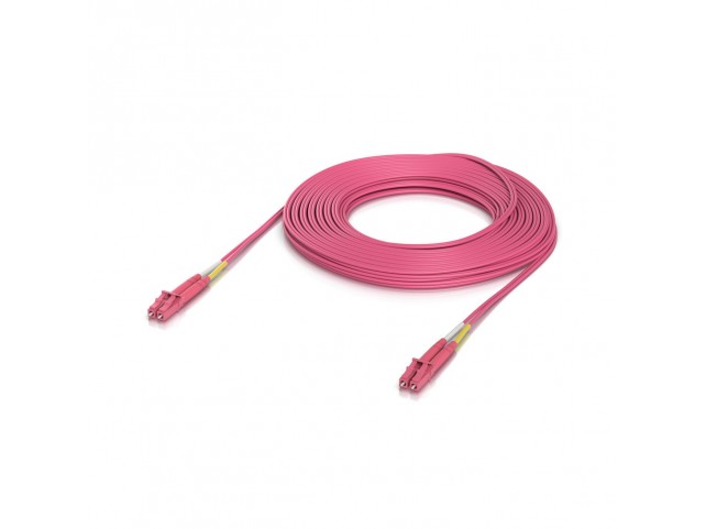Ubiquiti UACC-OFC-M2-LULU-15M Indoor OM4 multi-mode fiber  patch cable with duplex LC