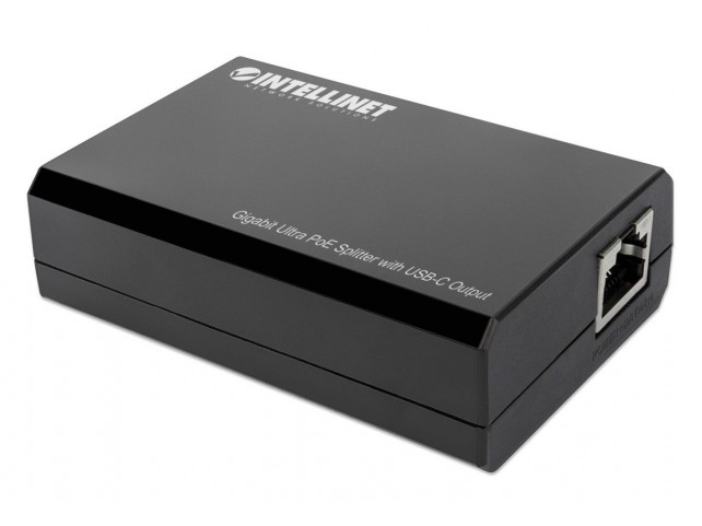 Intellinet 561693 Network Splitter Black Power  Over Ethernet (Poe)