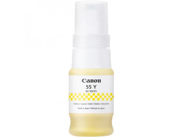 Canon 6291C001 Ink/Yellow Ink Bottle GI-55 Y  EUR