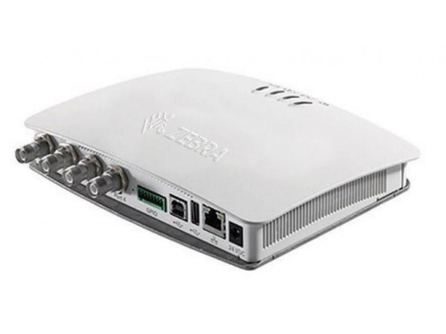 Zebra FX7500 Fixed RFID Reader,  4-Port, No USB Hub, Worldwide