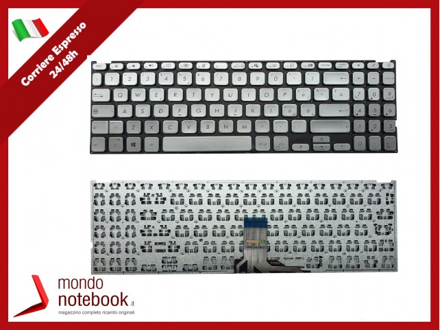 Tastiera Notebook ASUS X515 X509 Silver Italiana