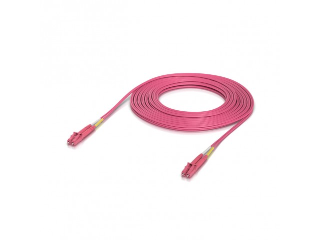 Ubiquiti UACC-OFC-M2-LULU-10M Indoor OM4 multi-mode fiber  patch cable with duplex LC