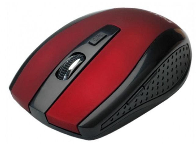 Roline 18.01.1087 Mouse optical cordless  USB red/black