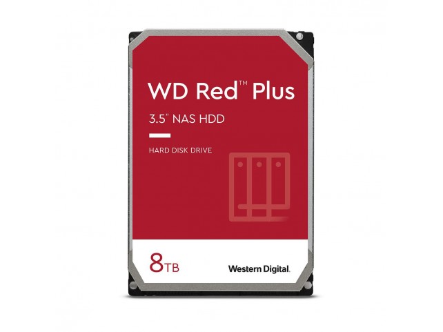 Western Digital WD80EFPX Red Plus 3.5 8 Tb Serial Ata  Iii