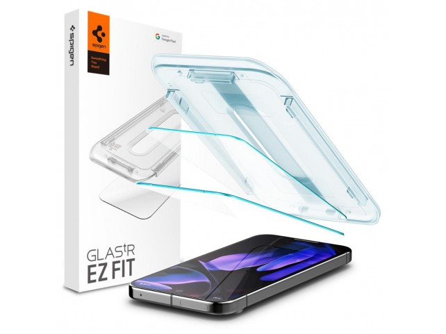 Spigen AGL08442 Google Pixel 9 / 9 Pro Glass  Screen Protector Ez Fit