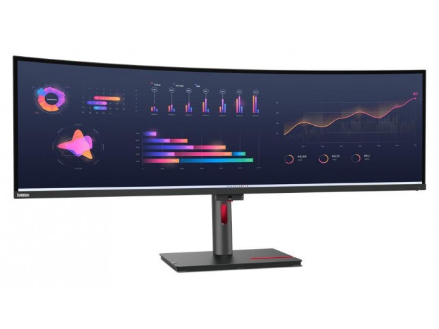 Lenovo 63DBRAT1EU Thinkvision P49W-30 Led  Display 124.5 Cm (49 ) 5120 X