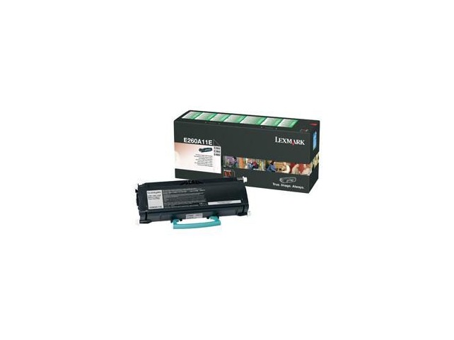Lexmark E260A11E Toner Black Return Program  Pages 3.500