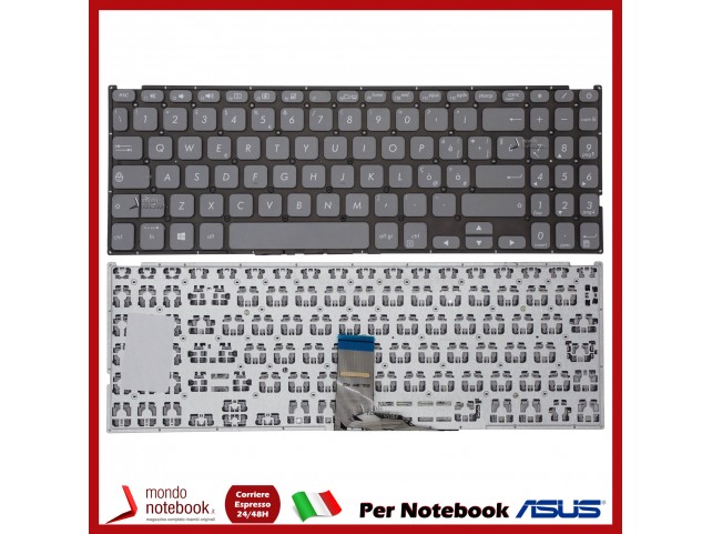 Tastiera Notebook ASUS X512 Grigio Italiana