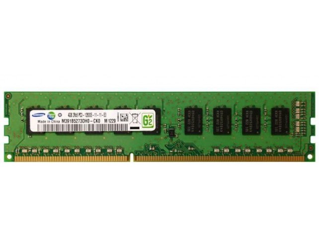Samsung M391B5273DH0-CK0-RFB M391B5273DH0-CK0-RFB RAM Dell 4GB 2Rx8 PC3-12800E  DDR3 UDIMM 1600MHz W