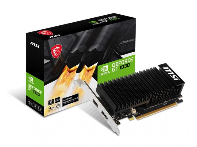 MSI V812-037R V812-037R Geforce Gt 1030 4Ghd4 Lp Oc  Nvidia 4 Gb Gddr4