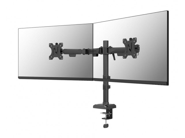 Neomounts DS60-600BL2 DS60-600BL2 DS60-600BL2 NERO Double Flat Screen Desk  Mount (phone
