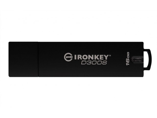 Kingston IKD300S/16GB IKD300S/16GB IKD300S/16GB 16GB D300S AES 256 XTS Enc USB  Technology D300S 16 