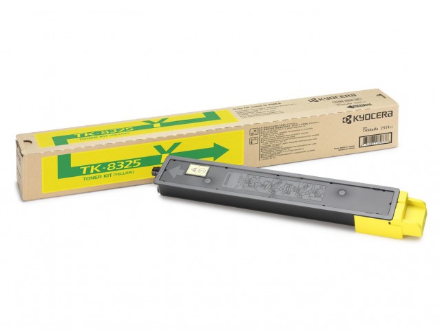 Kyocera TK-8325Y Toner Yellow  Pages: 12.000
