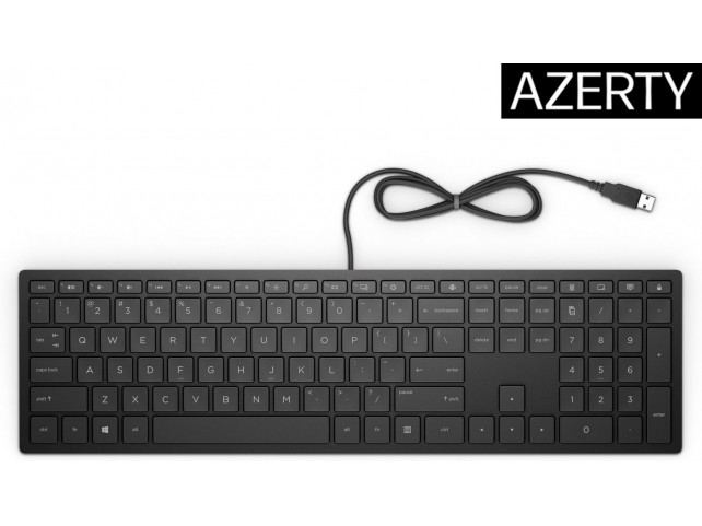 HP 4CE96AAUUW PAV Wired Keyboard 300  x x New Retail x x