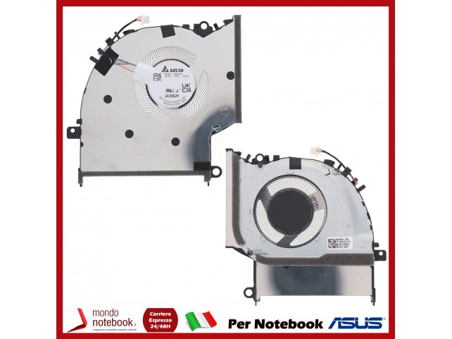 Ventola Fan CPU ASUS X1402ZA X1605EA X1605ZA X1502ZA X1503ZA X1605PA