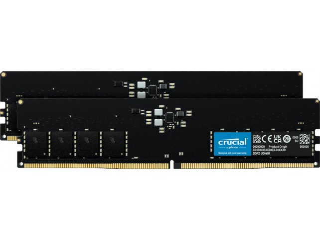 Crucial CT2K16G48C40U5 Memory Module 32 Gb 2 X 16 Gb  Ddr5 4800 Mhz