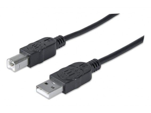 Manhattan 337779 Usb-A To Usb-B Cable 5M  Male To Male 480 Mbps (Usb