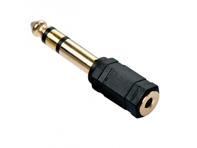 Lindy 35620 Adapter Stereo 3 5mm f/6.3mm m  