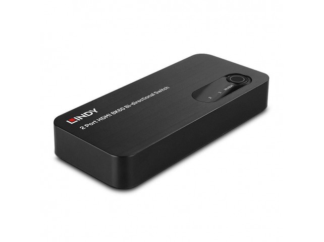 Lindy 38339 2 Port HDMI 8K60  Bi-Directional Switch