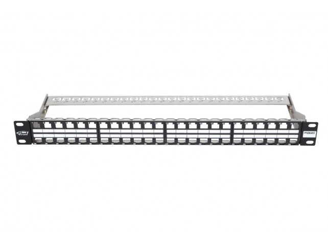 BKT Elektronik 11305116 19 PATCH PANEL UNEQUIPPED  48xRJ45 SHIELDED