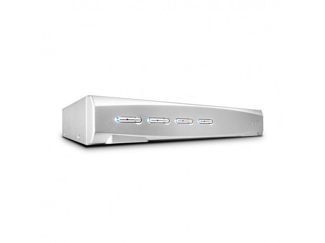 Lindy 39305 4 Port DisplayPort 1.2 USB  2.0 Audio KVM Switch