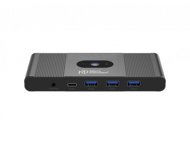MicroConnect MC-DP-KVM202K Displayport USB-C KVM  Switch 2-Port