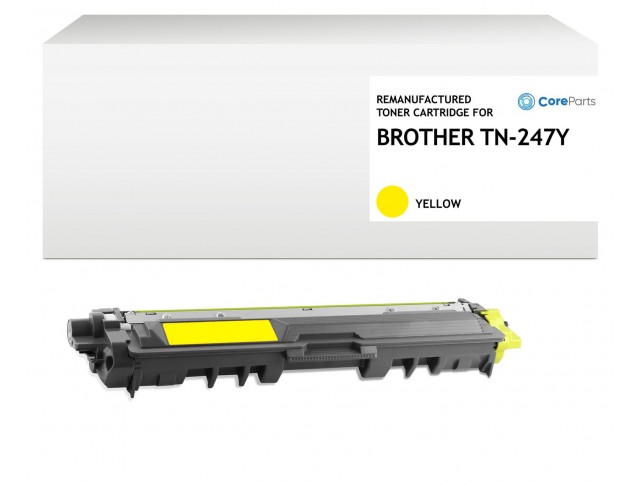 CoreParts QI-TN-247Y Lasertoner for Brother Yellow  