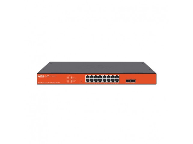 Wi-Tek WI-PCES318GF 16 x 10/100/1000Mbps RJ45 Ports  2 x 1000Mbps SF