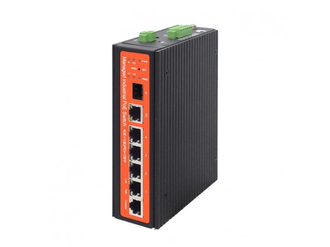Wi-Tek WI-PMS305GF-I 4GE+1GE UPLINK MANAGED  INDUSTRIAL POE SWITCH