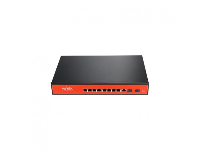 Wi-Tek WI-PMS310GF-UPS+ V2 8GE+2SFP L2 MANAGED UPS  NO-BREAK 24V-48V MIXED