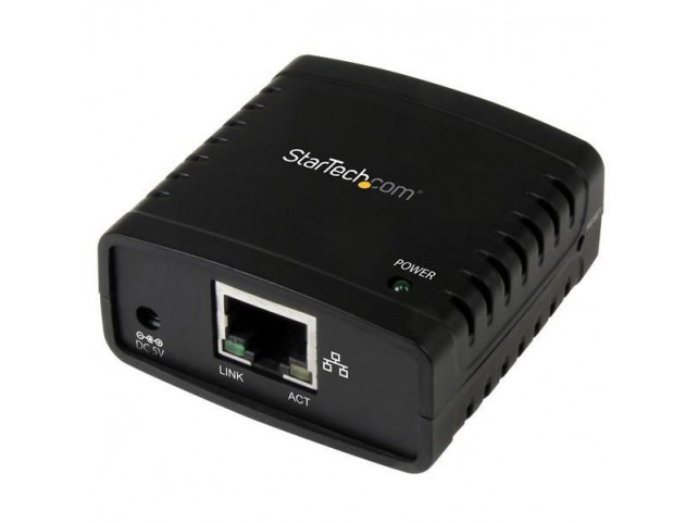 StarTech.com PM1115U2 10/100Mbps Ethernet to USB  2.0 Network LPR Print Server