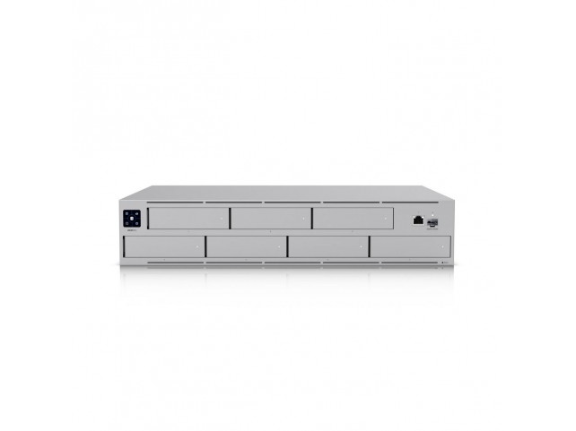 Ubiquiti UNAS-PRO 2U rack-mount NAS with (7)  2.5/3.5 drive bays and 10