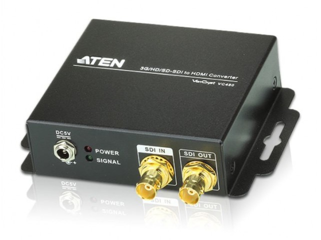 Aten VC480-AT-G 3G/HD/SD-SDI to HDMI Converter  