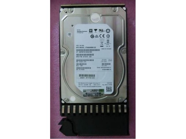 Hewlett Packard Enterprise 801557-001-RFB HDD 4TB SAS MSA 3.5 Inch  x x Refurbished x x