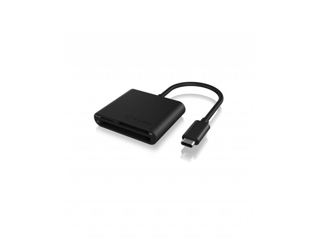 ICY BOX IB-CR301-C3 Card Reader Usb 3.2 Gen 1  (3.1 Gen 1) Type-C Black