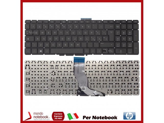 Tastiera Notebook HP Pavilion 15-AB 15-AE 15-AS 15-AH 15-BC 17-G 17-AB (Senza Frame) Italiana Ver. B