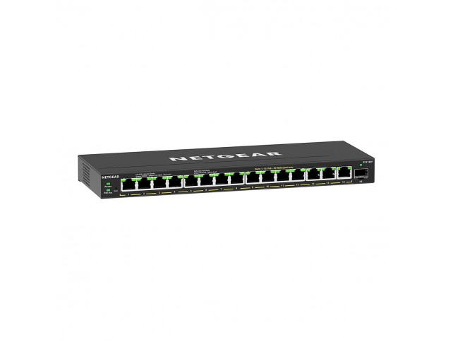 Netgear GS316EP-100PES 16-PORT POE+ GIGABIT SWITCH  GS316EP-100PES Managed Full